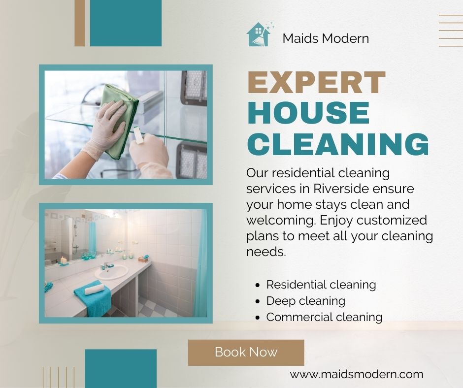 Residential cleaning services riverside